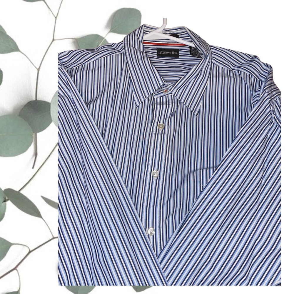 Men’s St. John’s Bay striped shirt - size XL